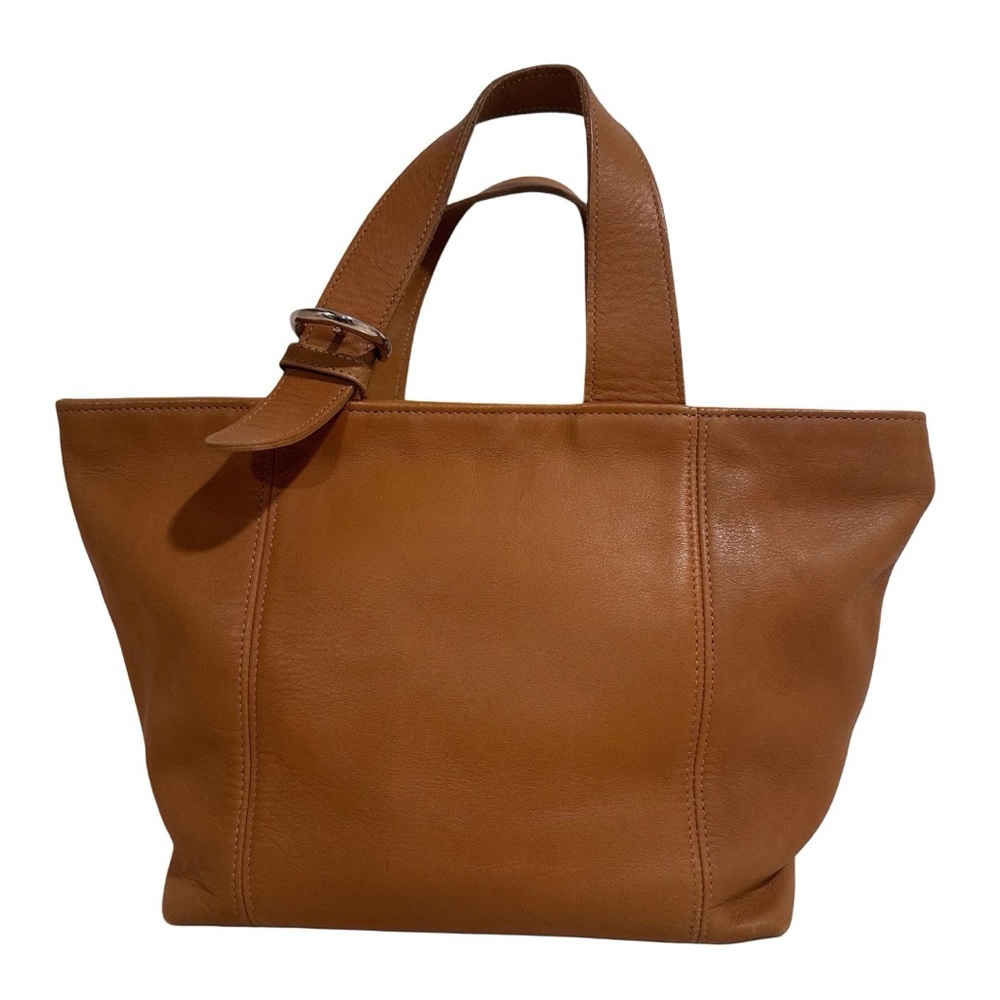 Vintage Coach Waverly Mini Tote Handbag in Saddle/Tan/Buckskin/Camel EUC No.4133 - Picture 10 of 17